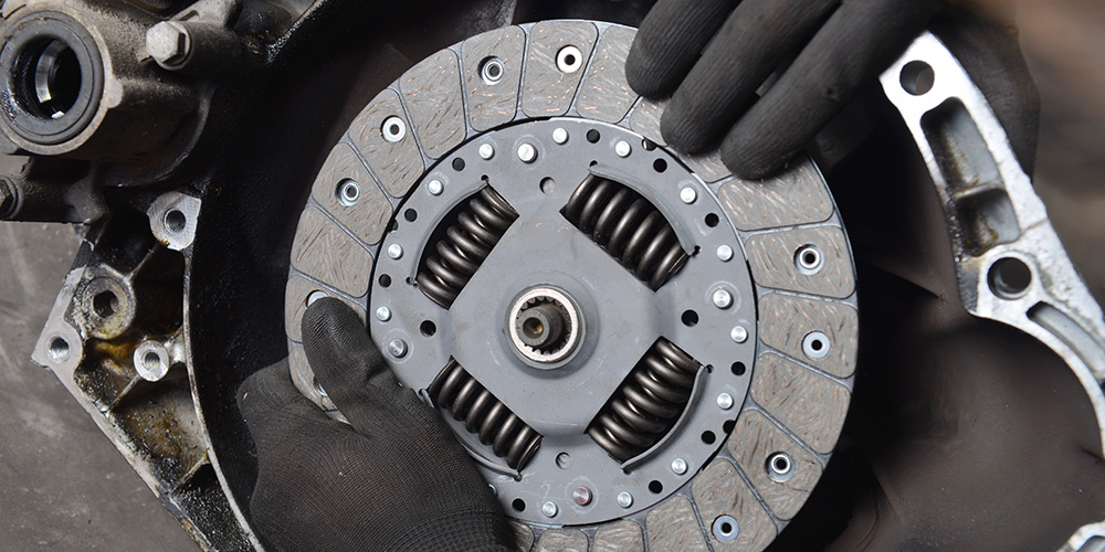 Image of Transmission Being Fix